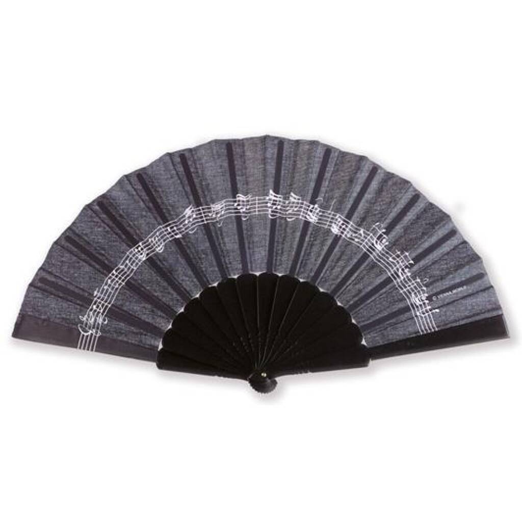 Fan Line of notes black