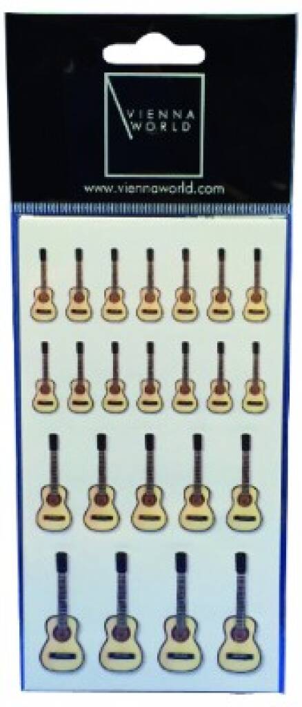 Stickers Guitar (2 sheets)