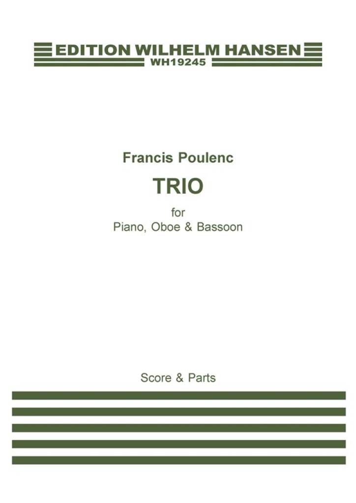 Francis Poulenc: Trio: Ensemble de Chambre