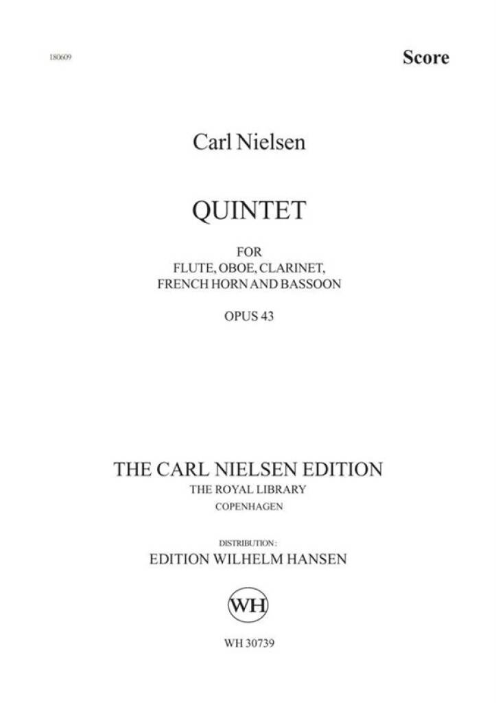 Carl Nielsen: Wind Quintet Op.43: Quintette à Vent