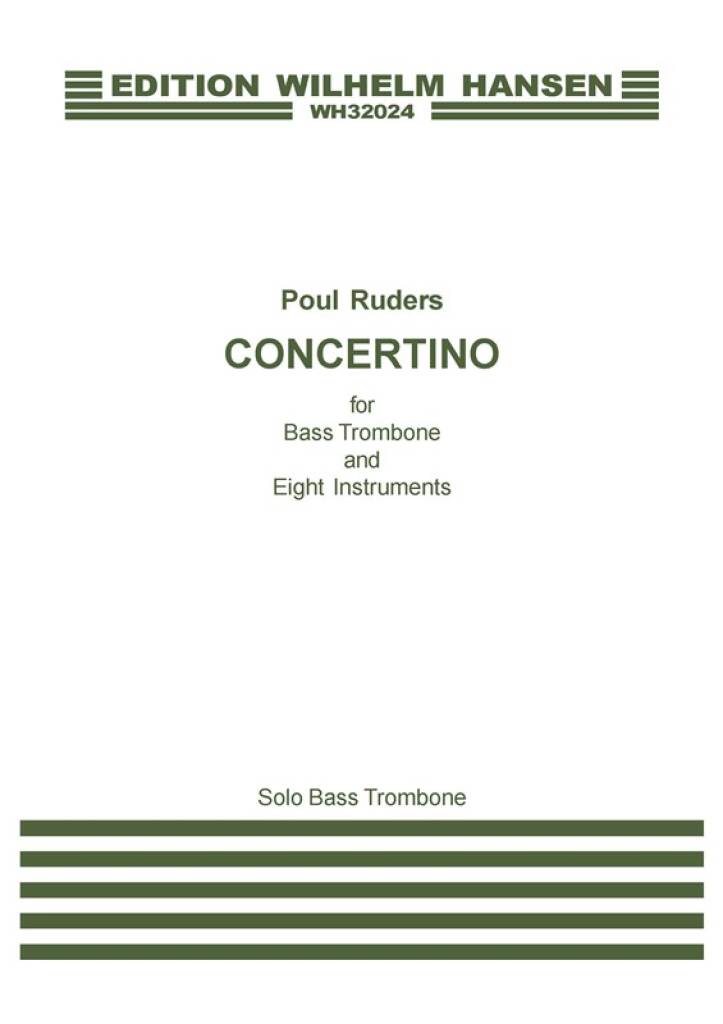 Poul Ruders: Concertino: Ensemble de Chambre