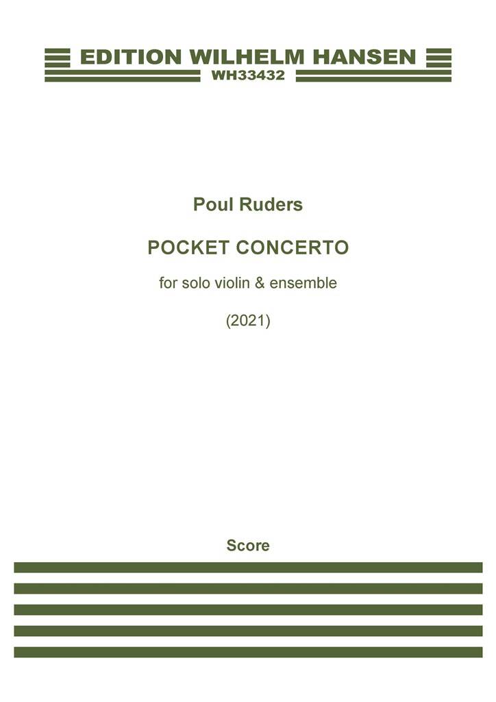 Poul Ruders: Pocket Concerto: Ensemble de Chambre