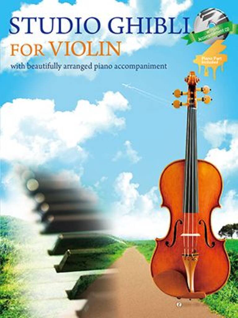 Studio Ghibli For Violin: (Arr. Makoto Goto): Violon et Accomp.