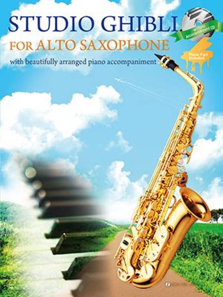 Studio Ghibli For Alto Saxophone: (Arr. Makoto Goto): Saxophone Alto et Accomp.