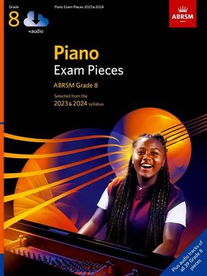 ABRSM Piano Exam Pieces 2023-2024 Grade 8 + Audio