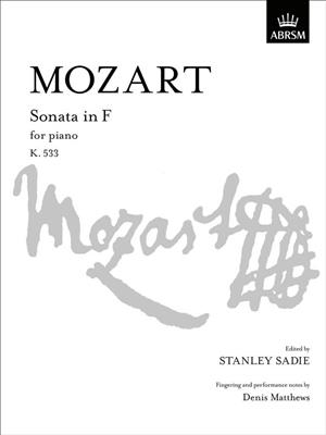 Wolfgang Amadeus Mozart: Sonata in F For Piano K533: Solo de Piano