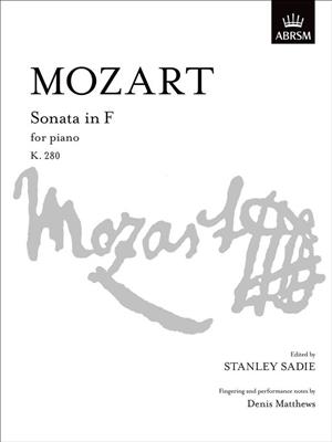 Wolfgang Amadeus Mozart: Piano Sonata In F K280: Solo de Piano