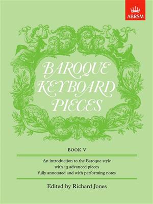 Richard Jones: Baroque Keyboard Pieces, Book V: Solo de Piano