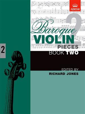 Richard Jones: Baroque Violin Pieces, Book 2: Solo pour Violons