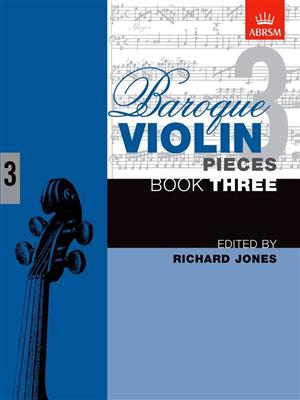 Richard Jones: Baroque Violin Pieces, Book 3: Solo pour Violons
