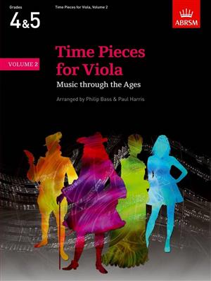 Philip Bass: Time Pieces for Viola, Volume 2: Solo pour Alto