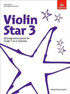 Edward Huws Jones: Violin Star 3 - Accompaniment Book: Solo pour Violons