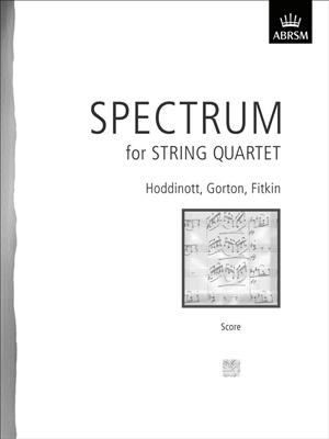 Spectrum for String Quartet, Score: Quatuor à Cordes