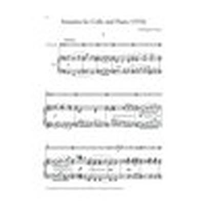 Christopher Norton: Sonatina For Cello And Piano: Violoncelle et Accomp.