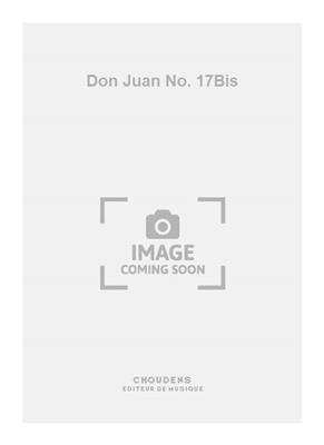 Don Juan No. 17Bis: Chant et Piano