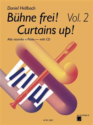 Daniel Hellbach: Bühne Frei Curtains Up - Vol. 2: Flûte à Bec Alto et Accomp.