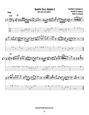 Ultra Smooth Jazz Grooves for Bass: (Arr. Andrew D. Gordon): Solo pour Guitare Basse