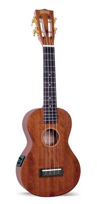 Java Series Concert Elec Ukulele - Vintage Natural