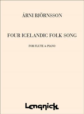 4 Icelandic Folk Songs: Solo pour Flûte Traversière