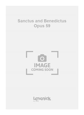 Edmund Rubbra: Sanctus and Benedictus Opus 59: Chœur Mixte A Cappella