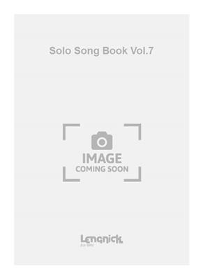 Solo Song Book Vol.7: Solo pour Chant