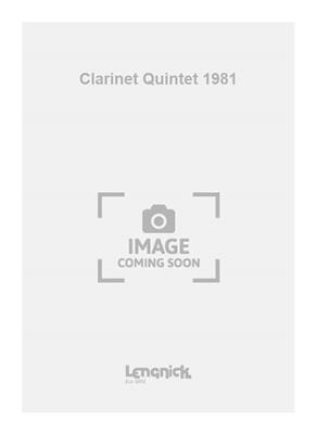Robert Simpson: Clarinet Quintet 1981: Ensemble de Chambre