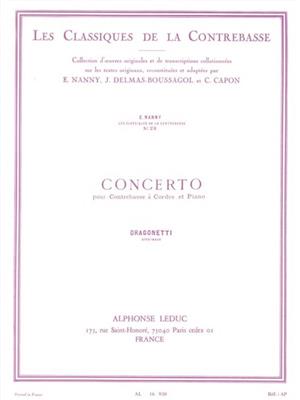 Domenico Dragonetti: Concerto pour Contrebasse et Piano: Solo pour Contrebasse