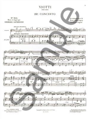 Giovanni Battista Viotti: Premiers Solos Concertos Classiques: Violon et Accomp.