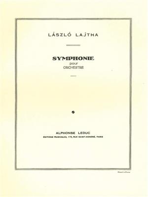 Laszlo Lajtha: Symphonie -Ou Symphonie N01: Orchestre Symphonique