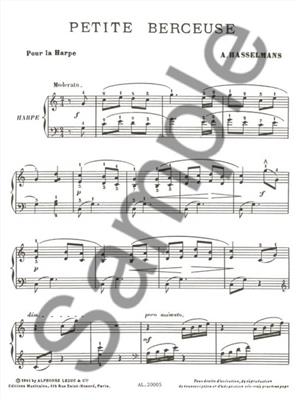 Alphonse Hasselmans: Petite Berceuse: Solo pour Harpe