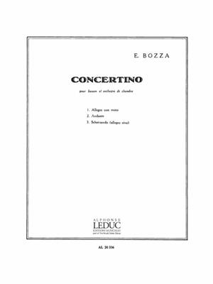Eugène Bozza: Concertino Op.49: Basson et Accomp.
