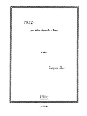 Jacques Ibert: Trio pour violon, violoncelle et harpe: Cordes (Ensemble)