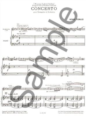 Henri Tomasi: Concerto pour trompette et orchestre: Trompette et Accomp.