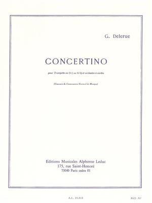 Georges Delerue: Concertino pour Trompette et Orchestre à corde: Trompette et Accomp.