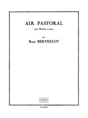René Berthelot: Air Pastoral: Hautbois et Accomp.