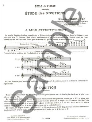 Etude Methodique Des Positions Vol 1