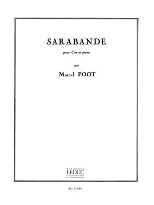 Poot: Sarabande: Cor Français et Accomp.