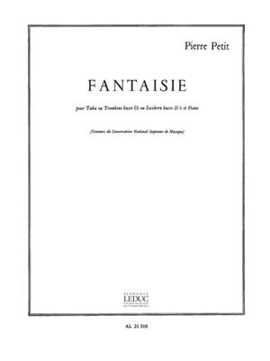 Pierre Petit: Fantaisie: Tuba et Accomp.