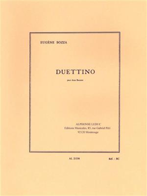 Eugène Bozza: Duettino For Two Bassoons: Duo pour Bassons