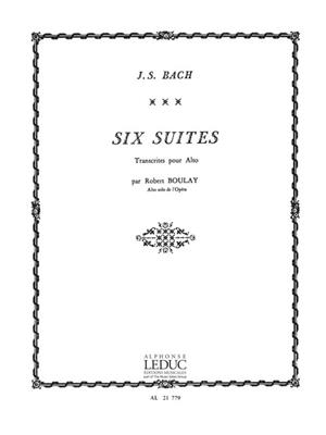 Johann Sebastian Bach: 6 Suites: Solo pour Alto