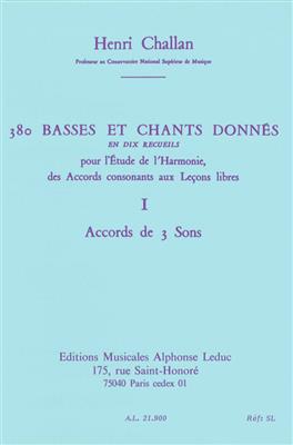 380 Basses et Chants Donnés Vol. 1A
