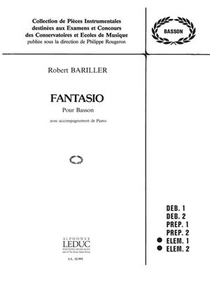 Robert Bariller: Fantasio: Basson et Accomp.