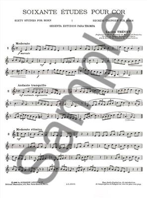 60 Etudes pour cor - Vol. 1