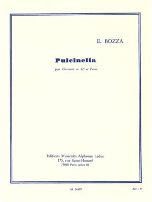 Eugène Bozza: Pulcinella For Clarinet And Piano: Clarinette et Accomp.