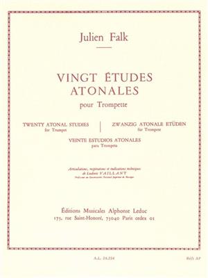 Julien Falk: 20 Etudes Atonales: Solo de Trompette