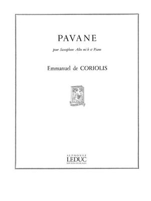 Emmanuel de Coriolis: Pavane: Saxophone