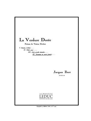 Jacques Ibert: Verdure Doree No.4 Personne Ne Saura: Chant et Piano