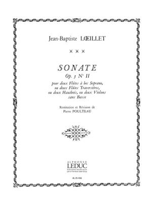 Jean-Baptiste Loeillet: Sonate Op.5 No.2: Instruments en Do