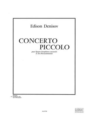 Edison Denisov: Concerto piccolo: Saxophone