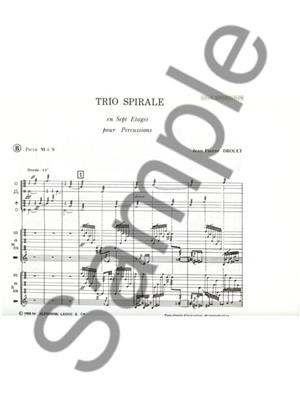 Jean-Pierre Drouet: Jean-Pierre Drouet: Trio-Spirale, en 7 Etages: Percussion (Ensemble)